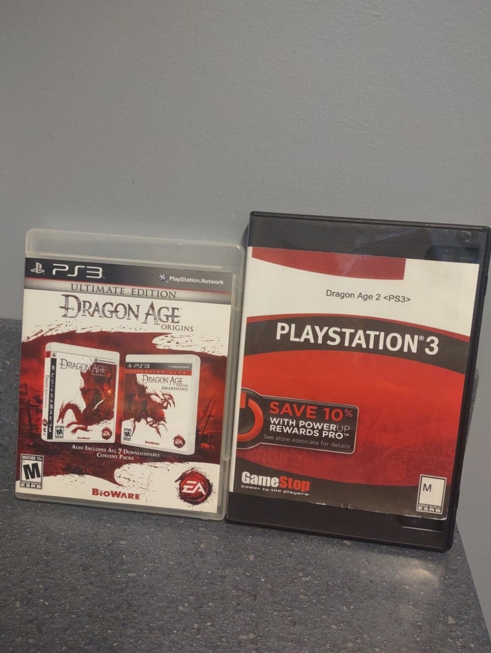 PS3 Dragon Age Origins& Awakening CIB + Dragon Age 2 Game Combo